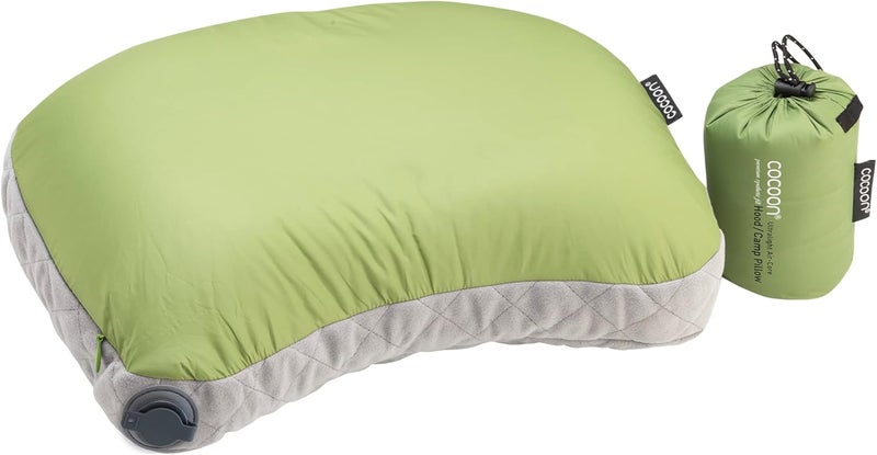 Cocoon - Premium - Ultralight Inflatable AirCore Shaped Pillow - Washable Travel Air Pillows for Camping, Hiking, Backpacking (Regular 11" x 15") - Image 1